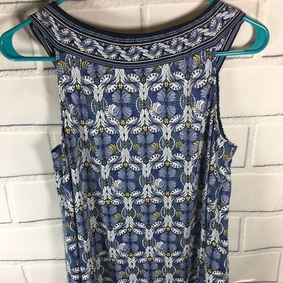 Max Studio Women Size Small Tank Top Shirt Blue - Picture 3 of 6